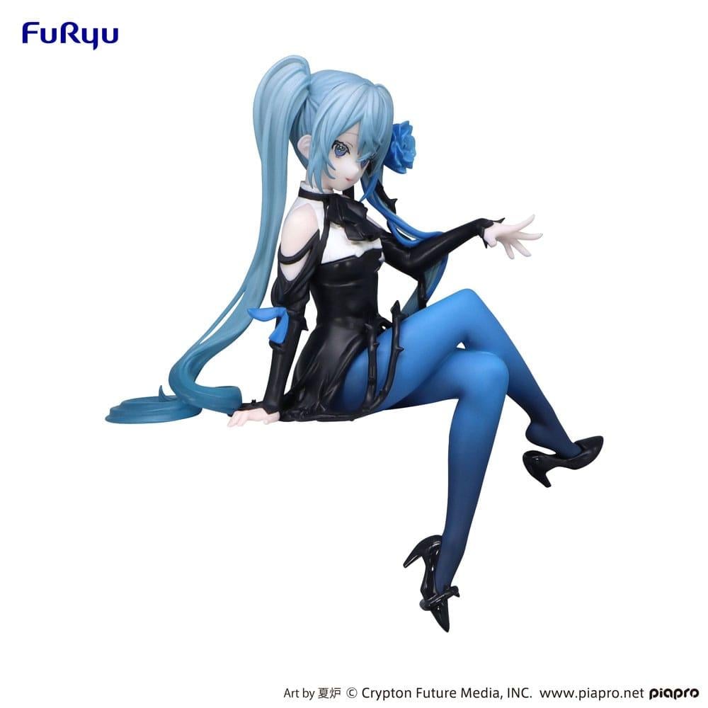 HATSUNE MIKU - Blue Rose - Statue Noodle Stopper 14cm