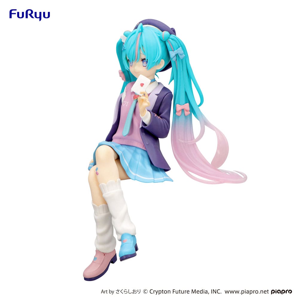 HATSUNE MIKU - Love Blazer Navy Color - Statue Noodle Stopper 14cm