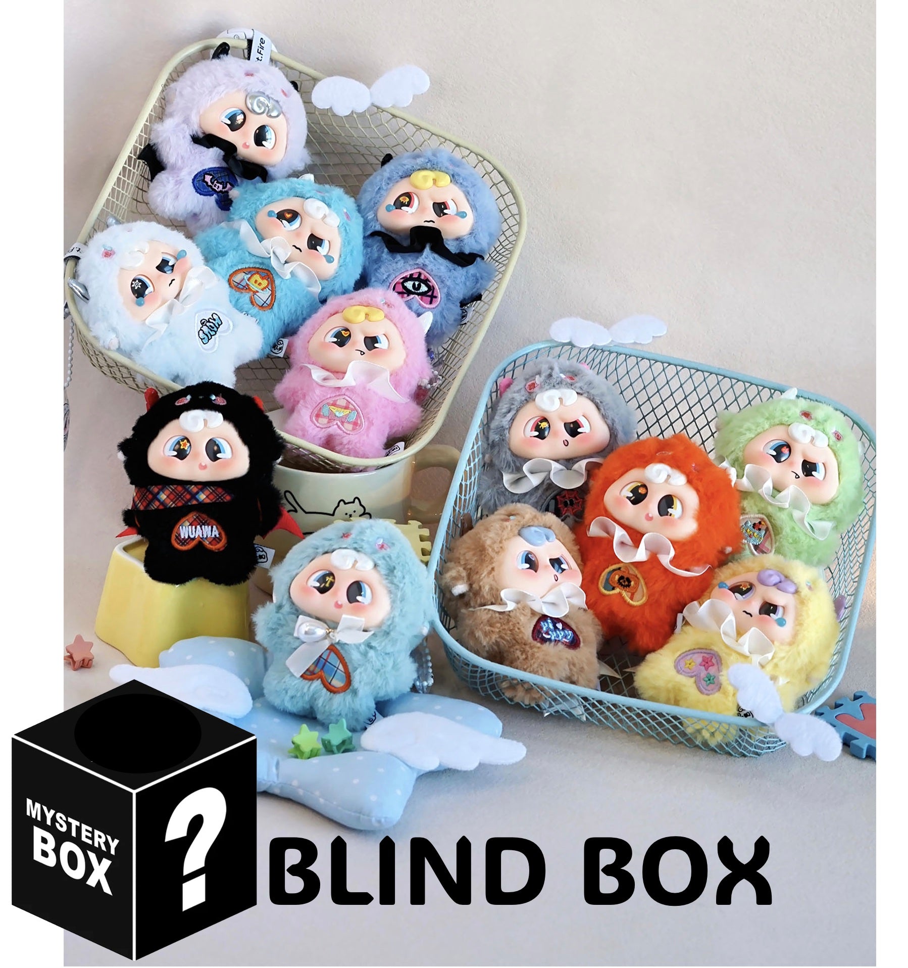 PIPPY - Demon Pippy Series Plush BLIND BOX (Assort 10 pcs) - 9cm