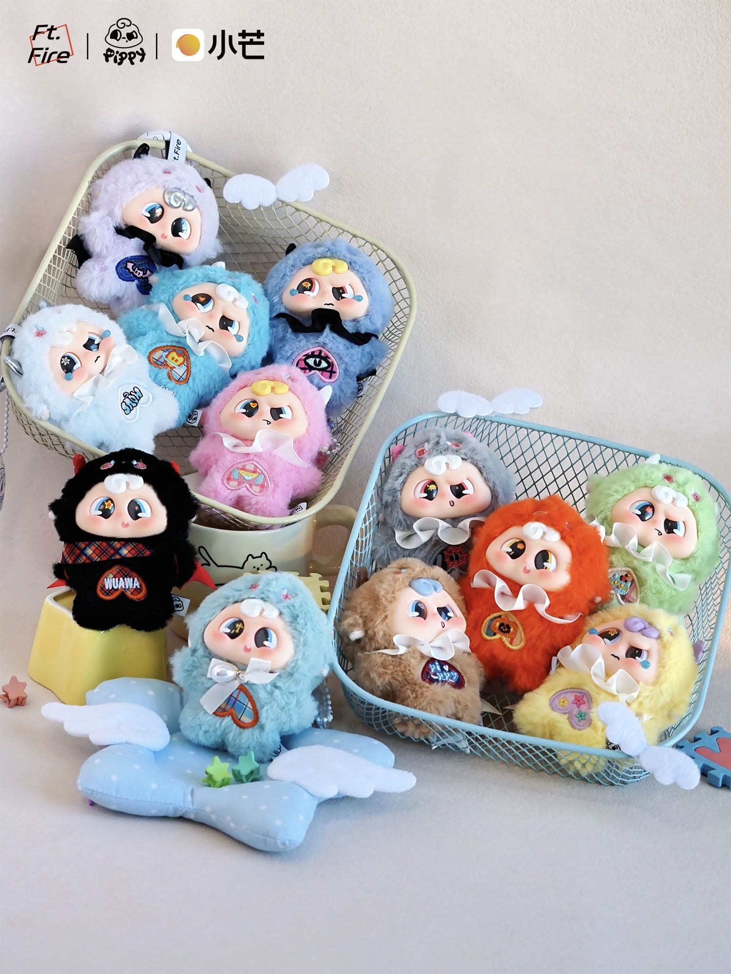 PIPPY - Demon Pippy Series Plush BLIND BOX (Assort 10 pcs) - 9cm