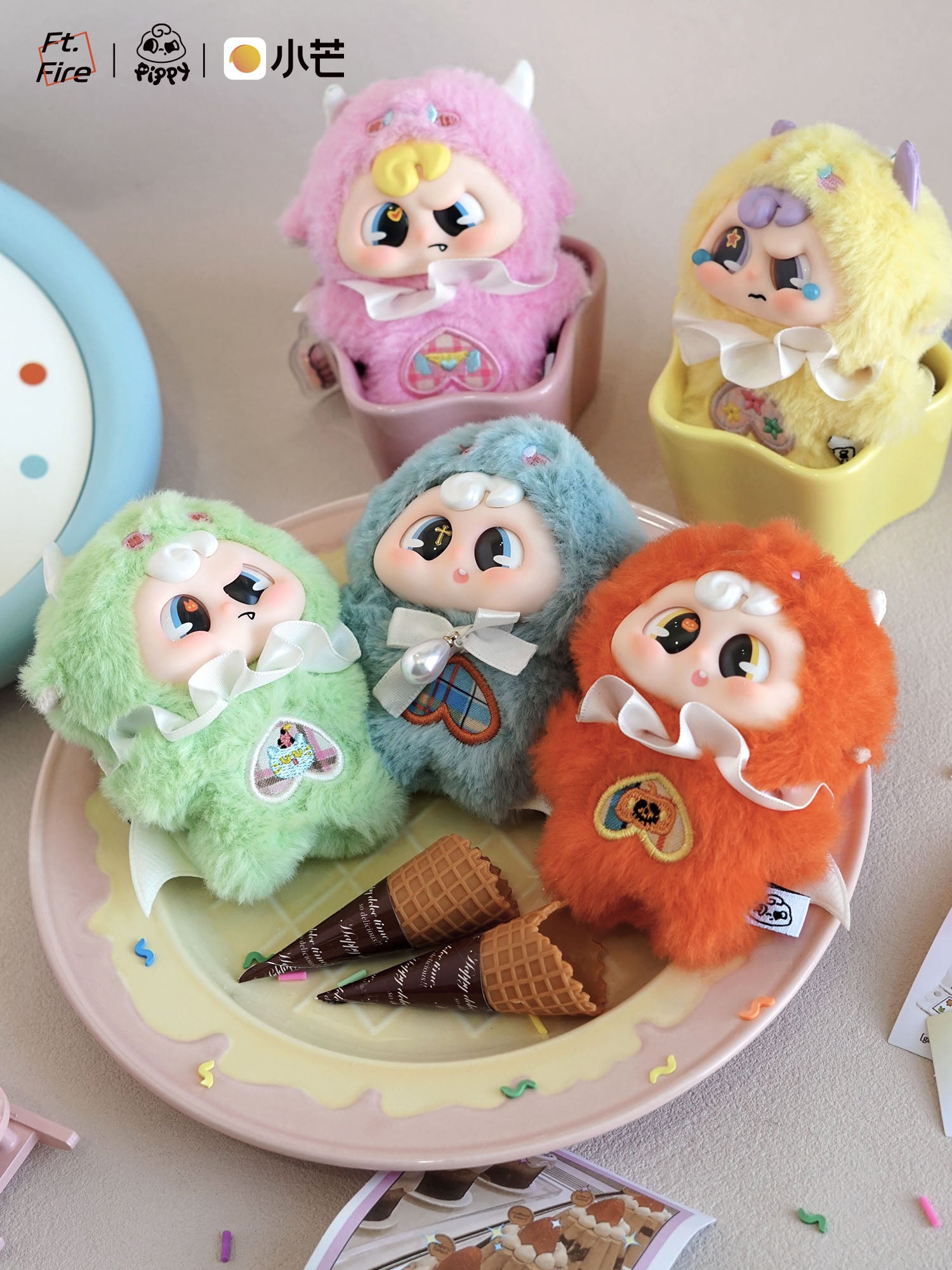 PIPPY - Demon Pippy Series Plush BLIND BOX (Assort 10 pcs) - 9cm