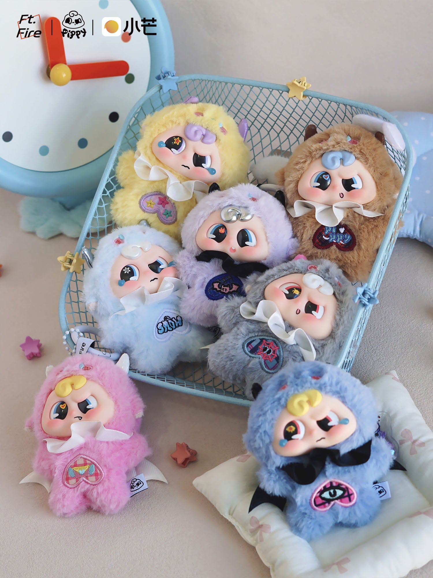 PIPPY - Demon Pippy Series Plush BLIND BOX (Assort 10 pcs) - 9cm