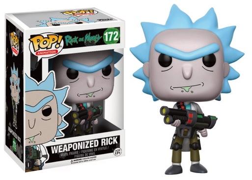 RICK & MORTY - POP N° 172 - Weaponized Rick With Chase