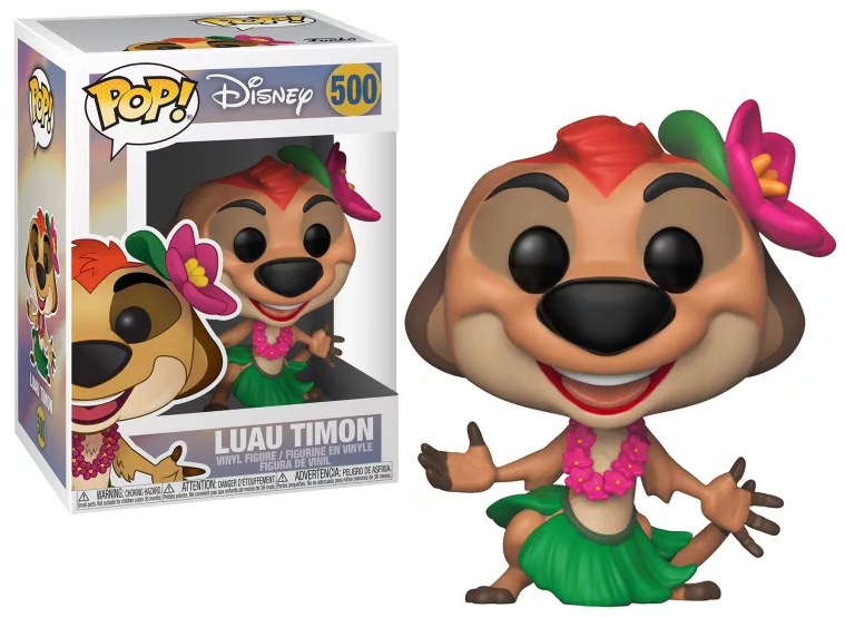 DISNEY - The Lion King - POP N° 500 - Luau Timon