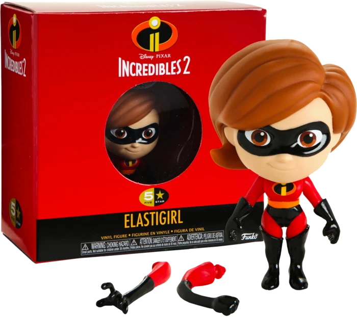 DISNEY - 5 Star Vinyl Figure 8 cm - Incredible 2 - Elastigirl