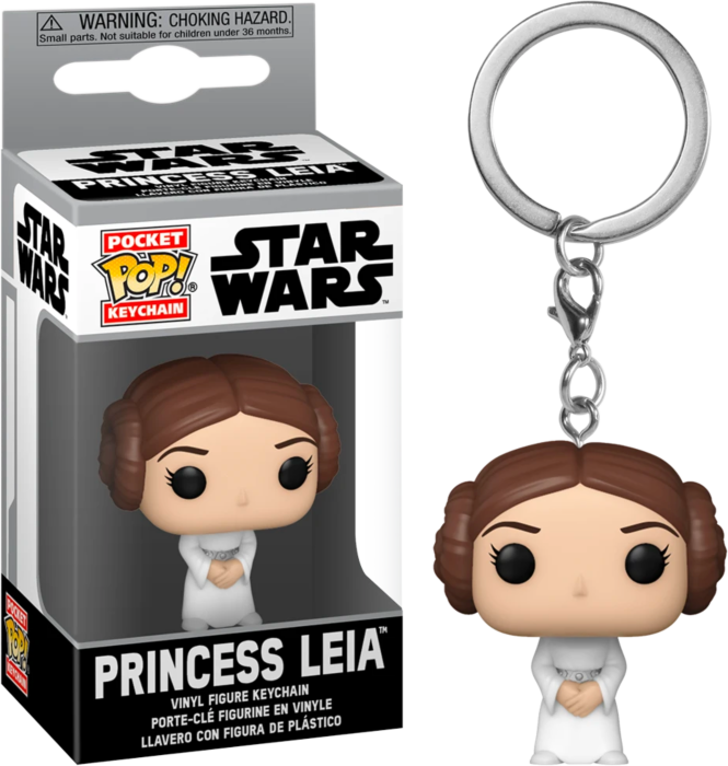 STAR WARS - Pocket Pop Keychains - Leia - 4cm