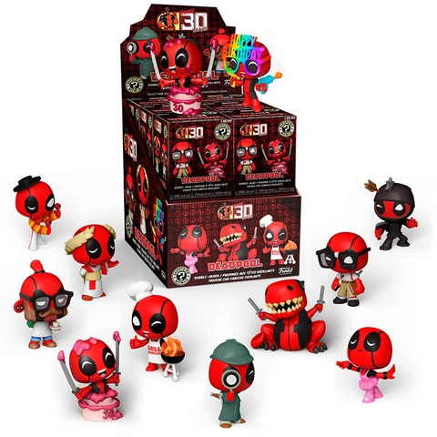 DEADPOOL  - 30Th - Mystery Minis  (BOX 12 Figurines)