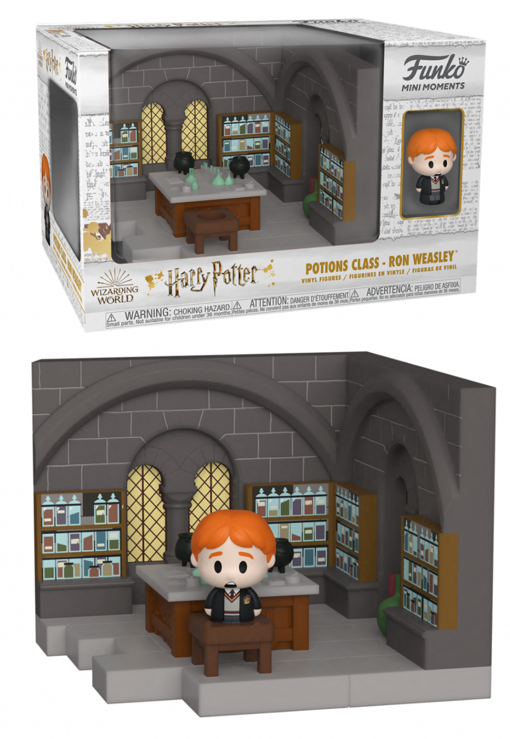 HARRY POTTER Anniversary - POP Mini Moments - Ron Weasley w/ Chase