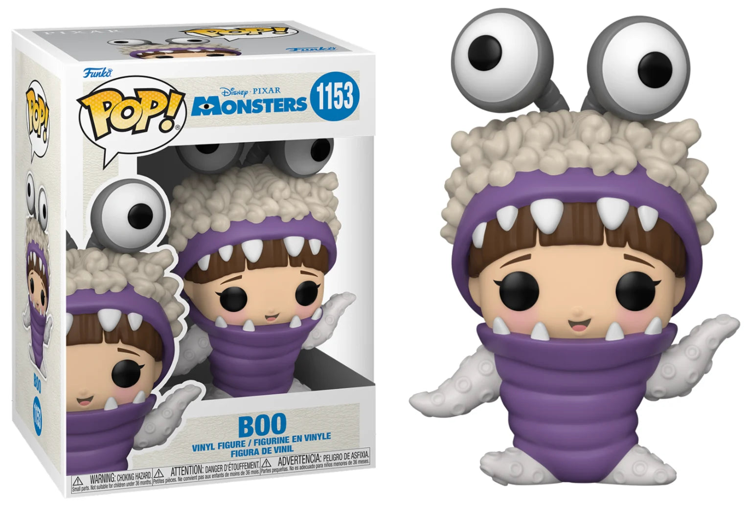 MONSTERS INC 20TH - POP N° 1153 - Boo w/Hood Up