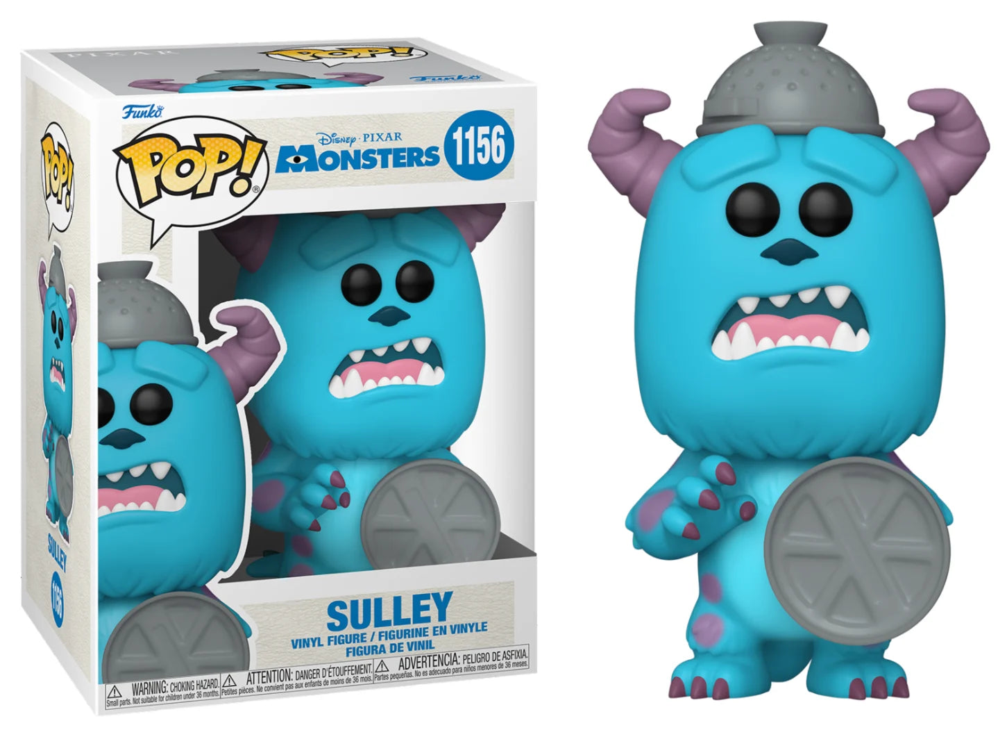 MONSTERS INC 20TH - POP N° 1156 - Sulley w/Lid