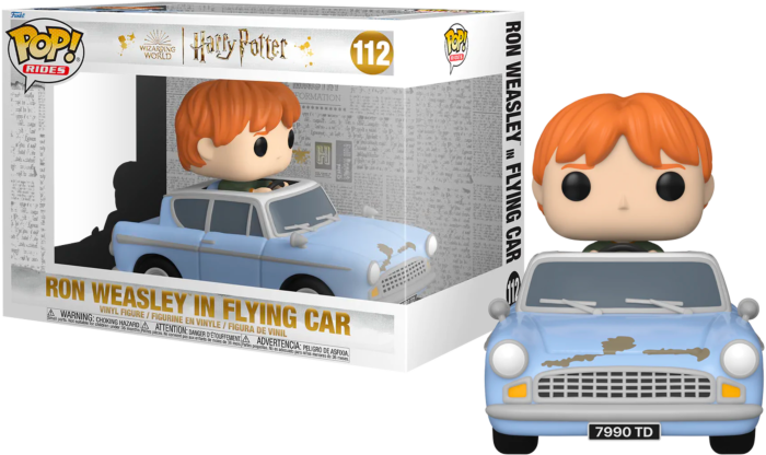 HARRY POTTER - POP Ride SDLX N° 112 - 20th Anniversary - Ron with car
