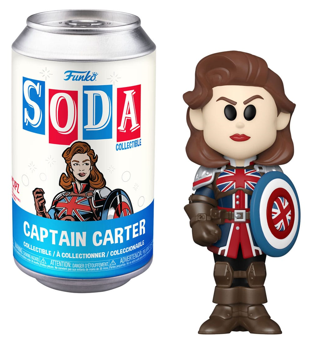 WHAT IF - POP Soda - Captain Carter with Chase (M)