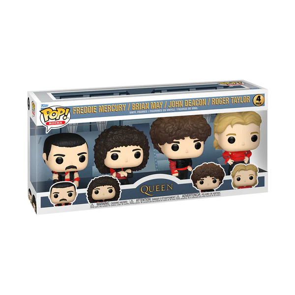 QUEEN - POP Rocks - Radio Gaga - Pack 4