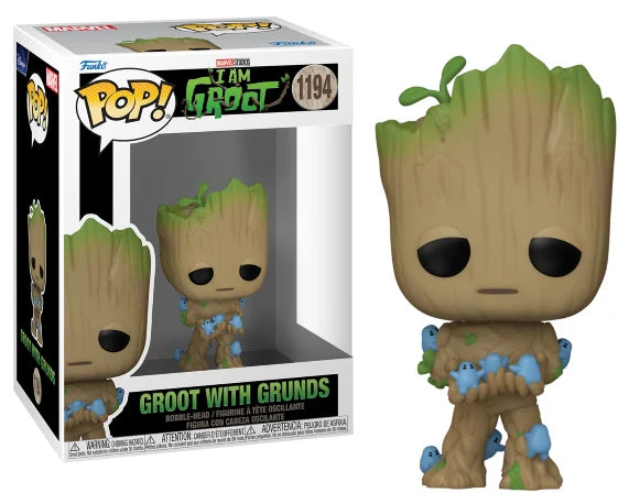 I AM GROOT - POP N° 1194 - Groot with Grunds