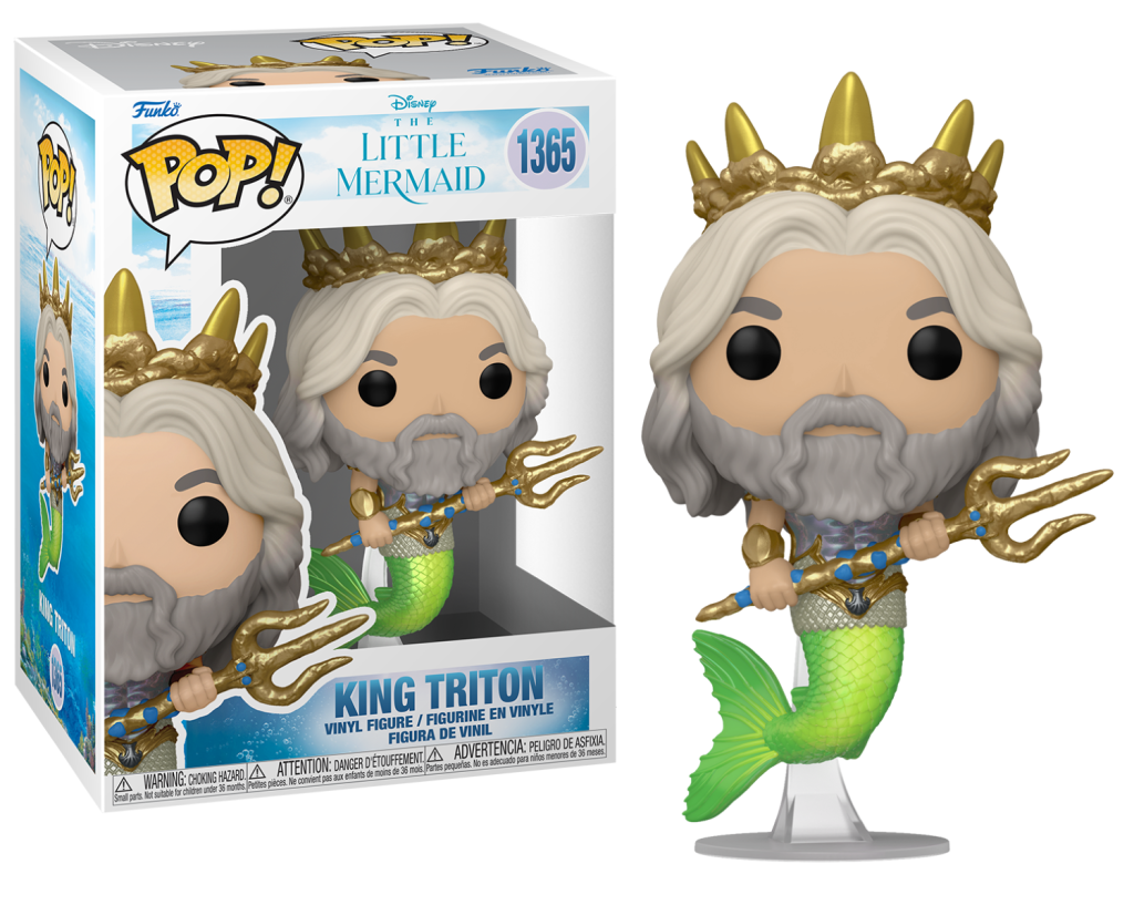 THE LITTLE MERMAID "LIVE ACTION" - POP N° 1365 - King Triton