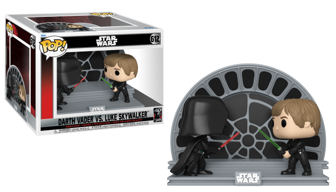 STAR WARS 6 "40TH ANNIV." - POP Moments N° 612 - Luke vs Darth Vader