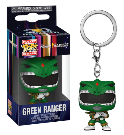 MIGHTY MORPHIN POWER RANGER 30TH - Pocket Pop Keychains - Green Ranger
