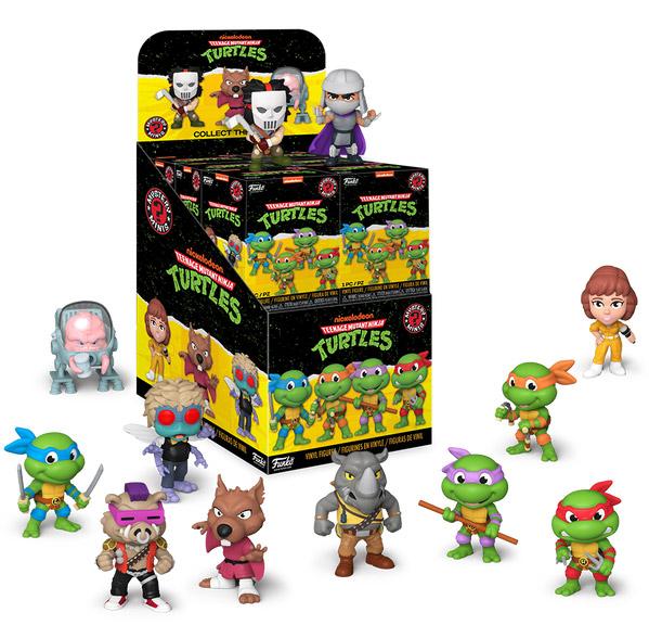 TEENAGE MUTANT NINJA TURTLES - Mystery Minis (BOX 12 Figurines)