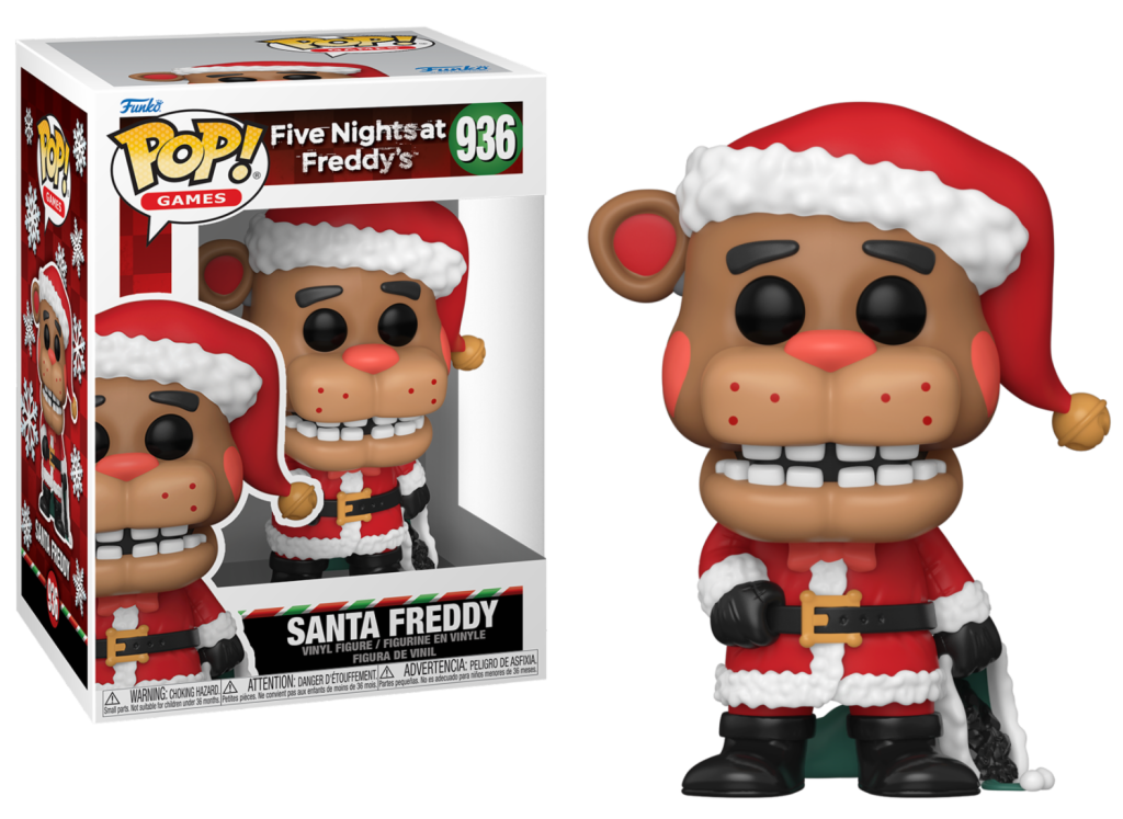 FIVE NIGHTS AT FREDDY'S - POP Games N° 936 - Santa Freddy