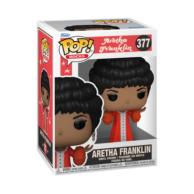 MUSIC - POP Rocks N° 377 - Aretha Franklin (Red Dress)