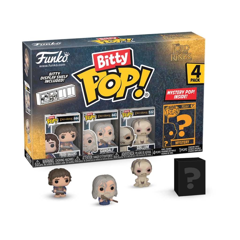 LORD OF THE RINGS - Bitty Pop 4 Pack 2.5cm - Frodo