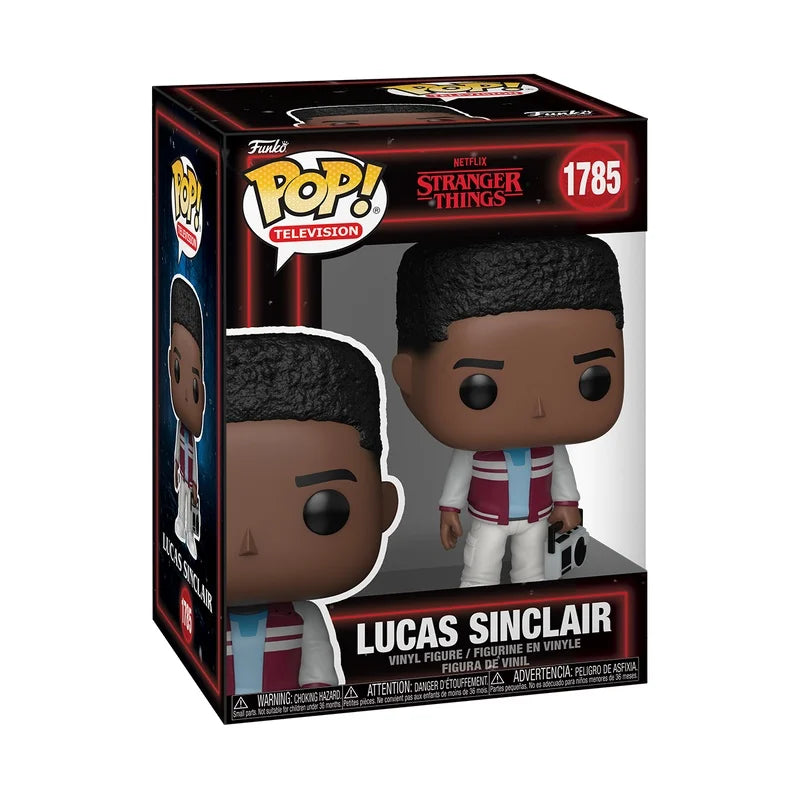 STRANGER THINGS S5 - POP TV N° 1785 - Lucas Sinclair with Boombox
