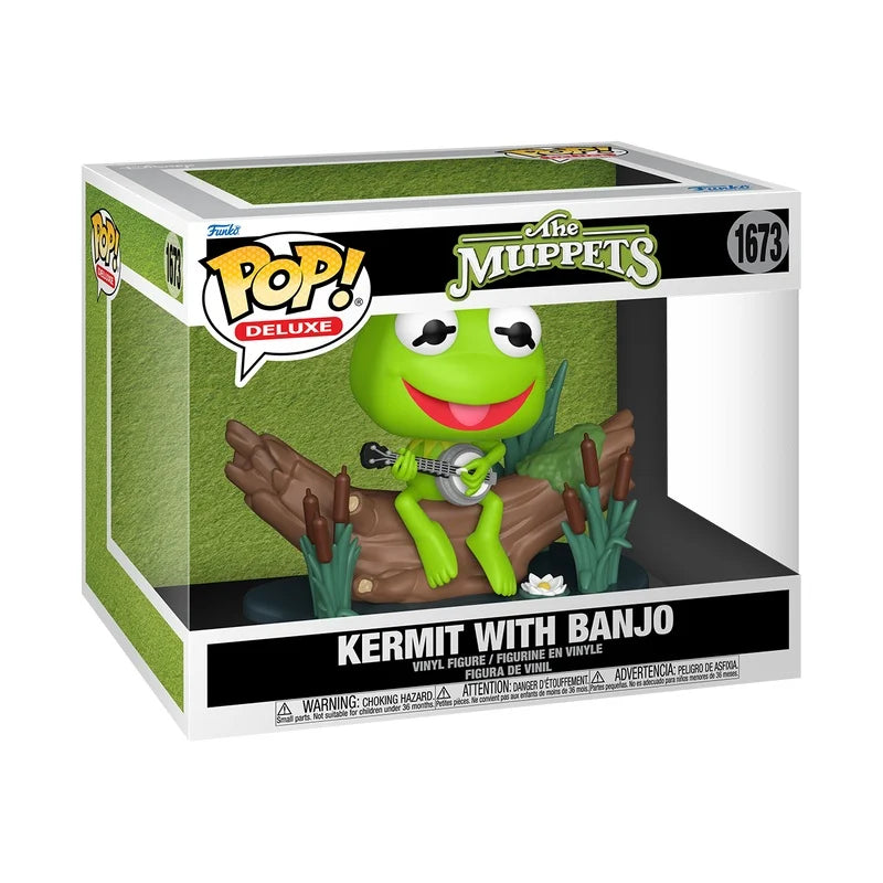 MUPPETS - POP Deluxe N° 1673 - Kermit with Banjo