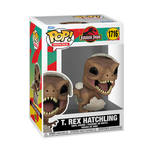 JURASSIC PARK HATCHLING - POP Movies N° 1716 - Tyrannosaurus Rex