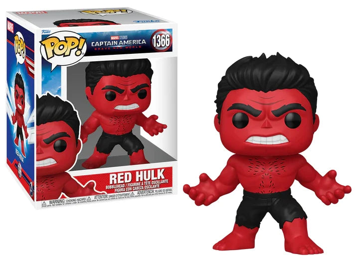 CAPTAIN AMERICA BRAVE NEW WORLD - POP Super 6'' N° 1366 - Red Hulk