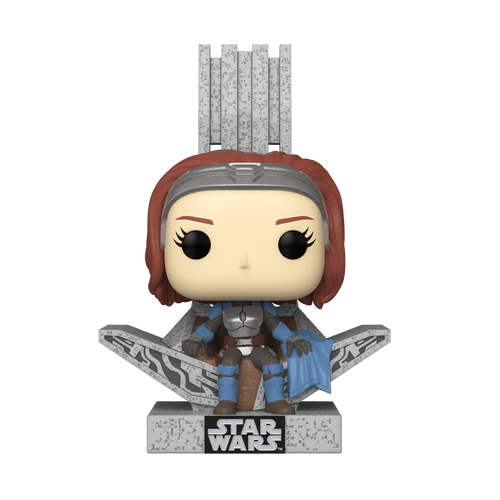 THE MANDALORIAN - POP Deluxe N° 669 - Bo Katan with Throne
