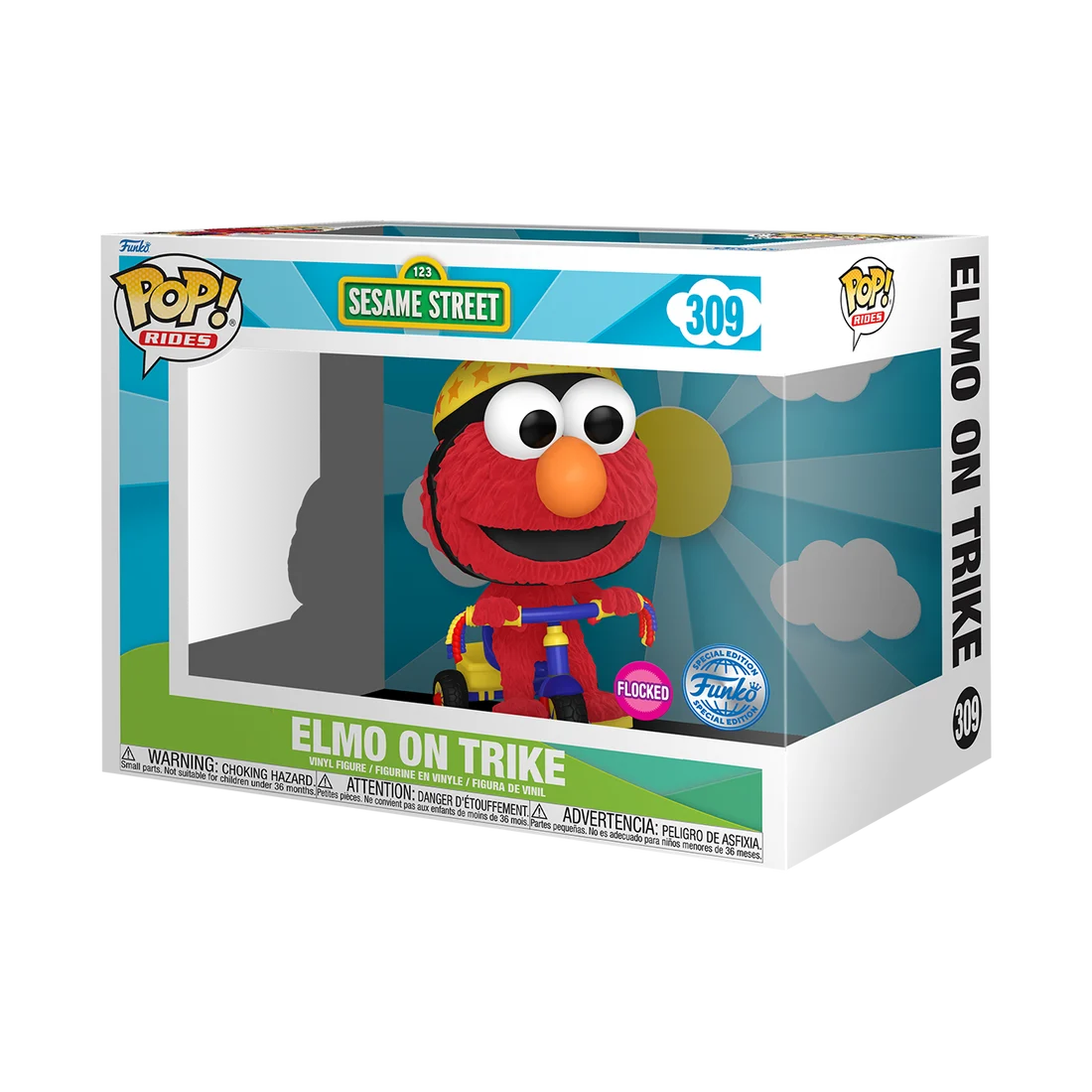 SESAME - POP Rides N° 309 - Elmo on Trike (FL)