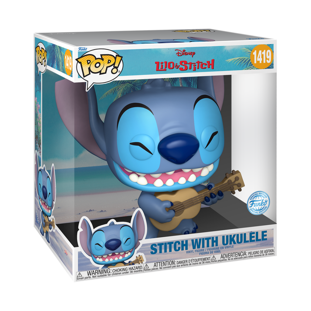 LILO & STITCH - POP Jumbo N° 1419 - Stitch with Ukelele
