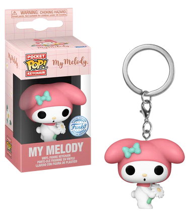 HELLO KITTY - Pocket Pop Keychains - My Melody (Spring Time)