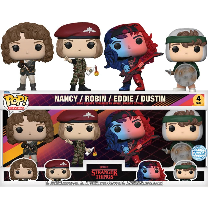 STRANGER THINGS - POP - 4pk Special Edition