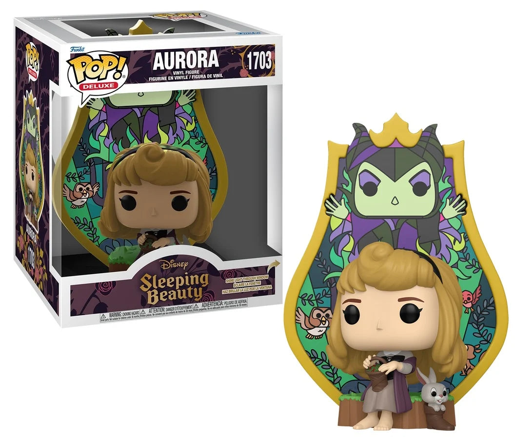 SLEEPING BEAUTY - POP Deluxe N° 1703 - Aurora (Stained Glass)