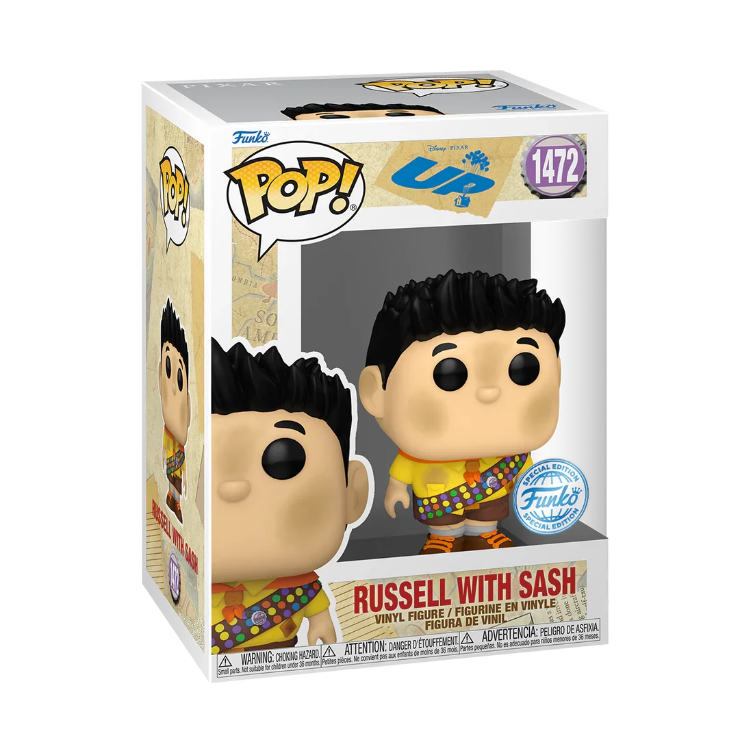 UP - POP Disney N°1472 - Russel with Sash