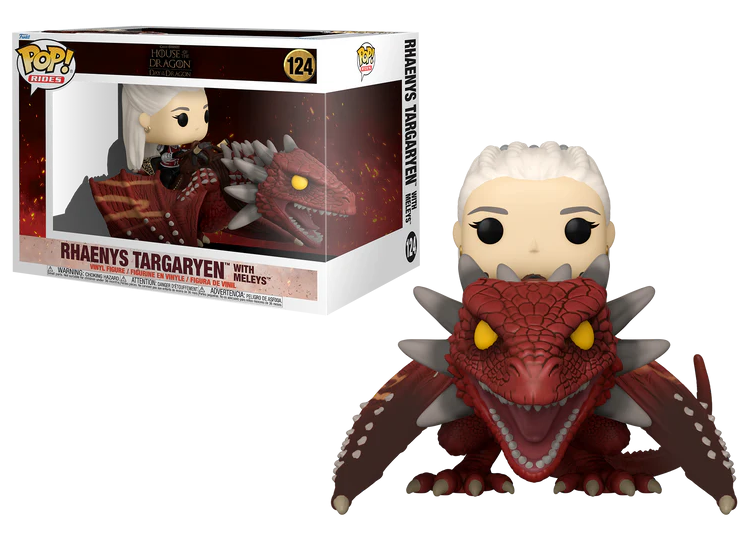 HOUSE OF THE DRAGON - POP Ride DLX N° 124 - Rhaenys avec Meleys