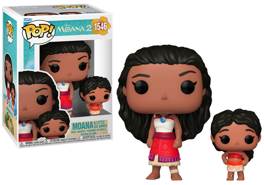 MOANA 2 - POP & Buddy N° 1546 - Moana and Simea