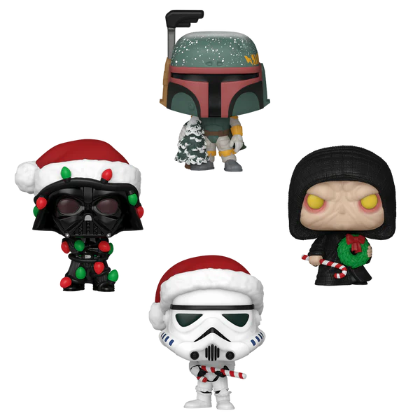 STAR WARS - Pocket Pop 4 Pack - Tree Holiday