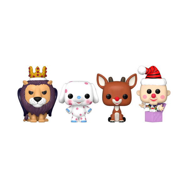 RUDOLPH - Pocket Pop 4 Pack - Tree Holiday