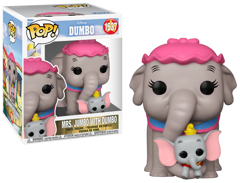 DUMBO - POP Super 6'' N° 1537 - Mrs. Jumbo avec Dumbo