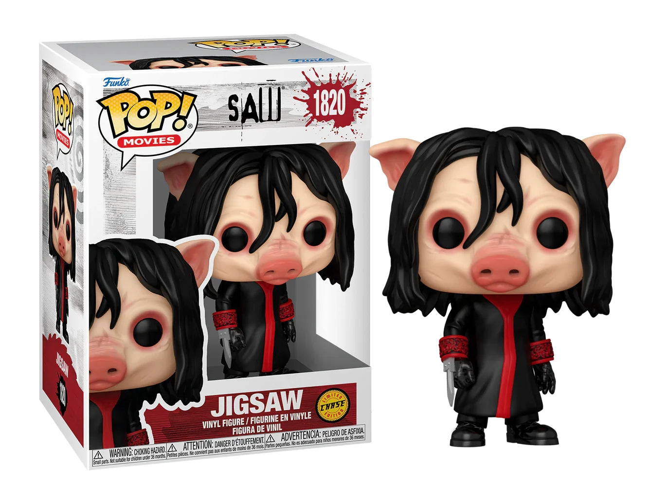 SAW - POP Movies N° 1820 - Jigsaw Killer with Chase