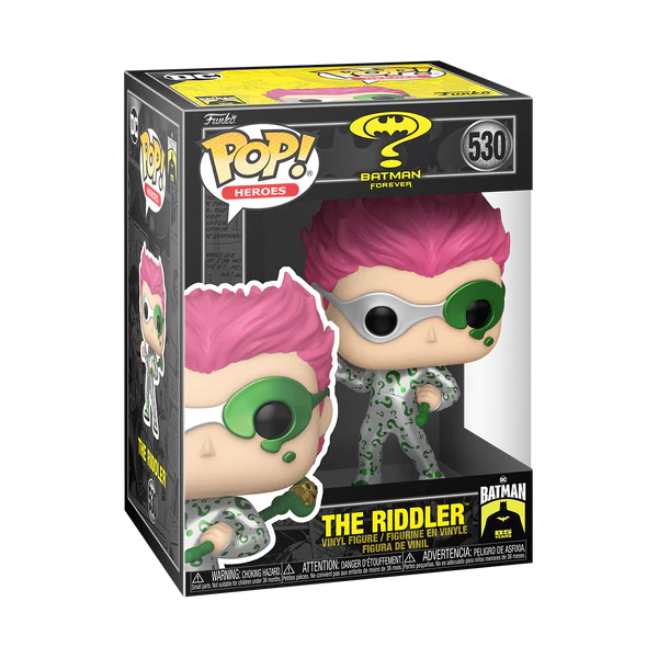 BATMAN FOREVER - POP Movies N° 530 - The Riddler (Metallic)