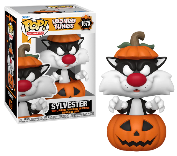 LOONEY TUNES HALLOWEEN - POP Animation N°1675 - Sylvester in Pumpkin