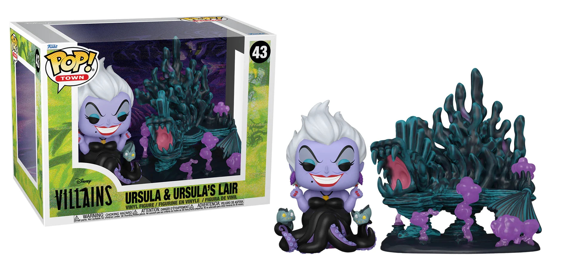 VILLAINS - POP TOWN N° 43 - Ursula's Lair