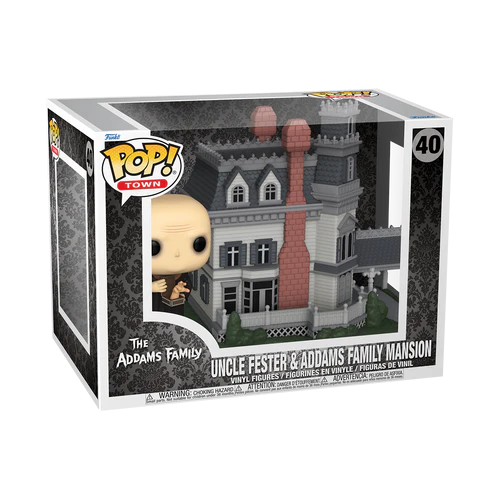 ADDAMS FAMILY - POP TOWN N° 40 - Addams Home with Uncle Fester