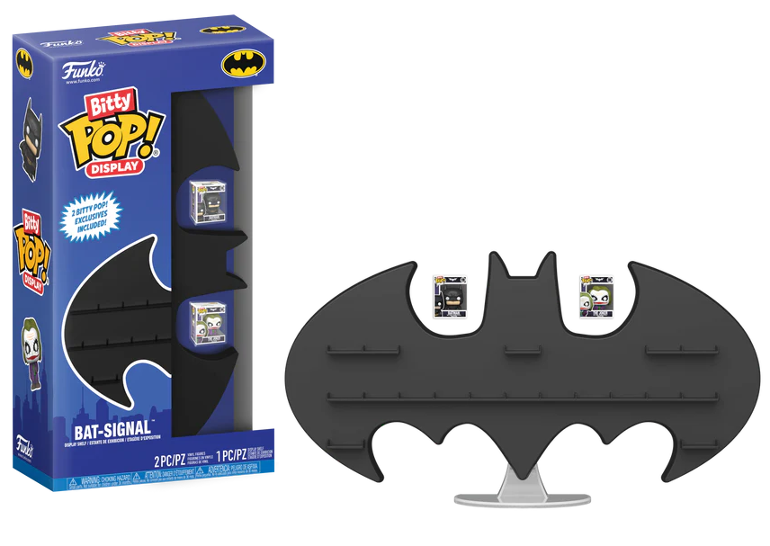 BITTY POP Display - Batman Signal w/2 Exclusive Bitty Pop