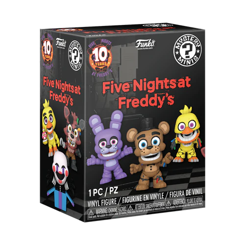 FNAF 10TH - Mystery Minis (BOX 12 Figurines)