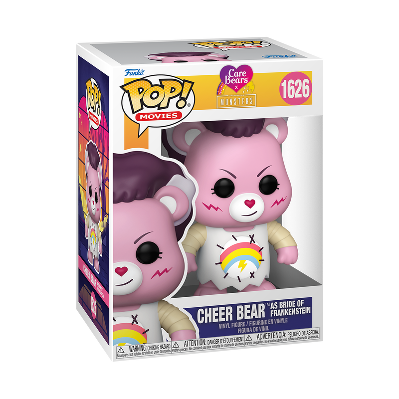 UM X Care Bears - POP Movies N°1626 - Cheer Bear Bride of Frankenstein