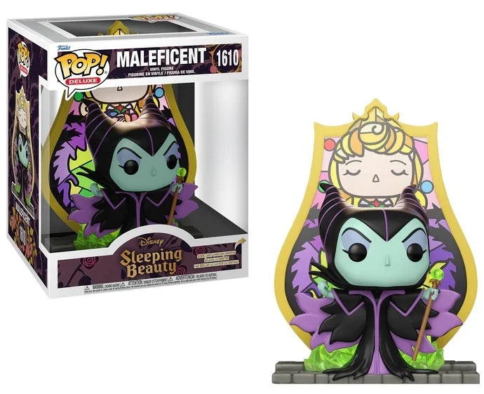 VILLAINS - POP Deluxe N° 1610 - Maleficent (Stained Glass)